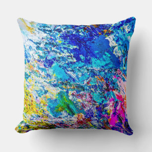 Coussin Art de la palette de couleurs