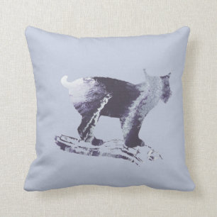 Coussin Art de Lynx