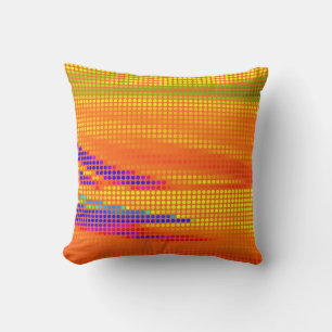 COUSSIN ART DE POINTS DE COULEUR RETRO