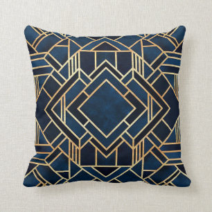 Coussin Art Deco Throw Pillow