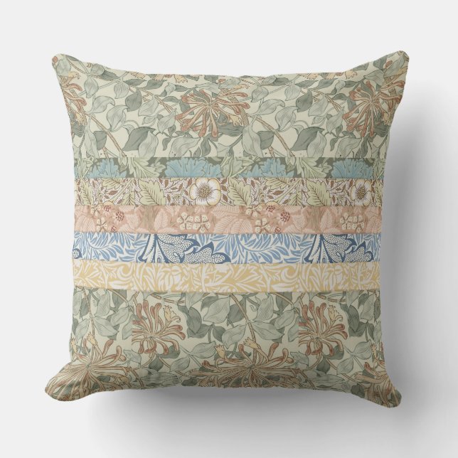 Coussin Art décoratif William Morris Nouveau Fonds d'écran (Recto)