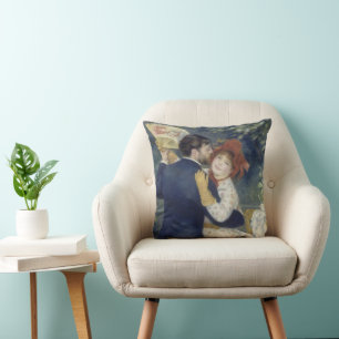 Coussin Art Impressionniste Vintage, Danse Champêtre de Re