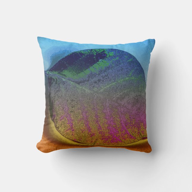Coussin Art leaf automne 8 (Recto)