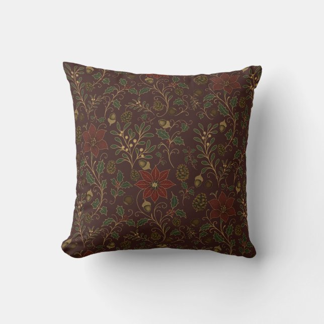 Coussin Art Nouveau Christmas (Recto)