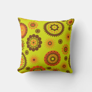Coussin art papier aquarelle coloré abstrait fond