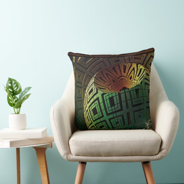 Coussin Artefact Alien par Xzendor7 (Chaise)
