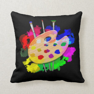 Coussin Artiste Palette