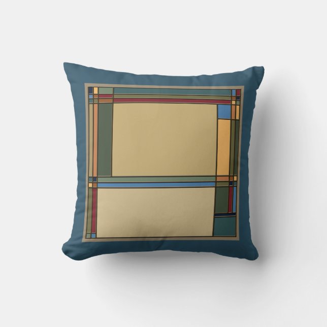 Coussin Arts & Artistes audacieux pour le Bungalow (Recto)