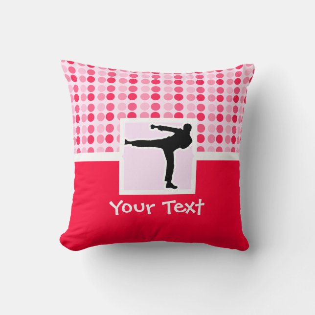 Coussin Arts martiaux mignons (Recto)
