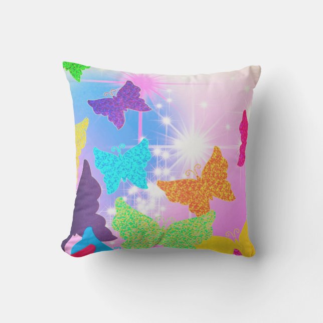 Coussin Artsy Butterfies (Recto)