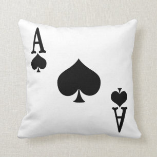 Coussin As de pique