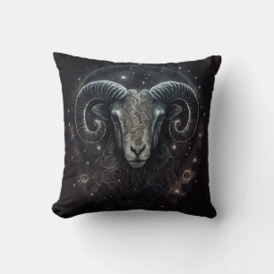 Coussin Astrologique Aries Zodiac