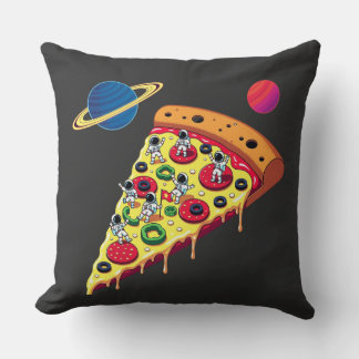 Coussin Astronautas montando una pizza en el espacio