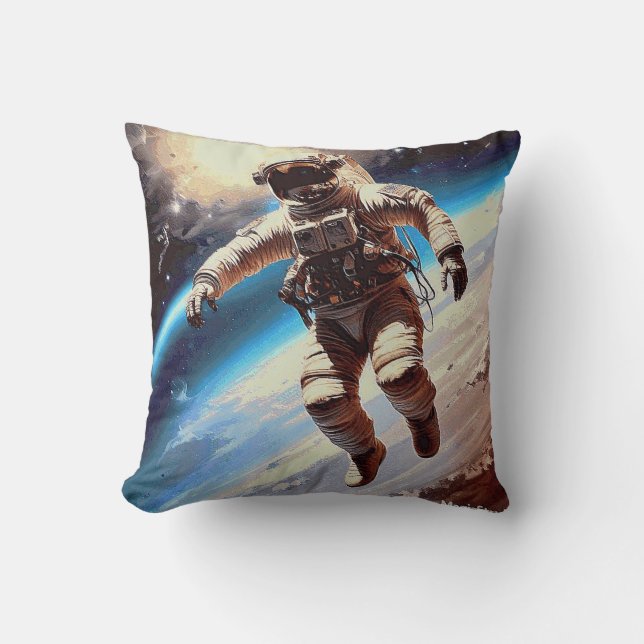 COUSSIN ASTRONAUTE NON ATTACHÉ (Recto)