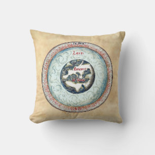 Coussin Astronomie Médiévale Astrologie Alchimie Manuscrit