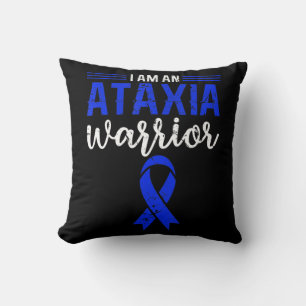 Coussin Ataxia Warrior Blue Ribbon Mal Coordination A