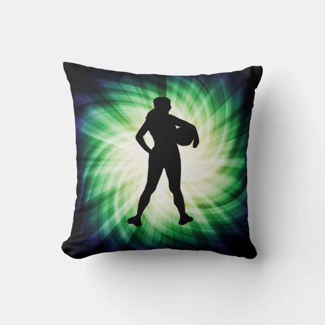 Coussin Athlète de fille ; Cool (Recto)
