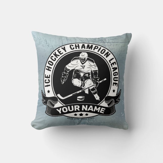 Coussin Athlétisme de hockey (Recto)