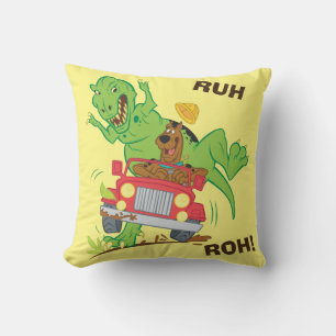 Coussin Attaque Scooby Doo T-Rex