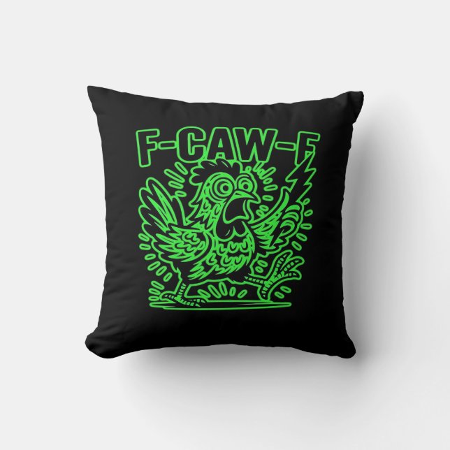 Coussin Attitude Classique F-Caw-F Cool Unique (Recto)