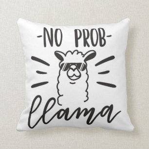 Coussin Aucune conception de lama de Prob