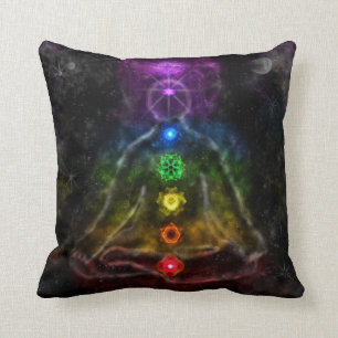 COUSSIN AURA ÉTHÉRÉE CHAKRA