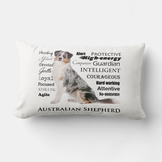 Coussin Aussie Traits (Recto)