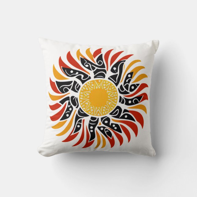 Coussin Australian Sunshine Art (Recto)