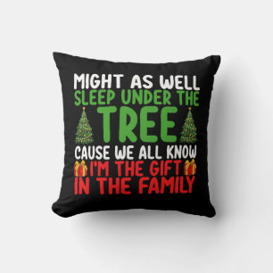 Coussin Autant dormir sous l'arbre puisque nous savons tou