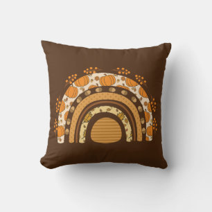 Coussin Automne/Automne Arc en arc-en-ciel