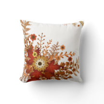 Automne de la couronne avec Fleurs