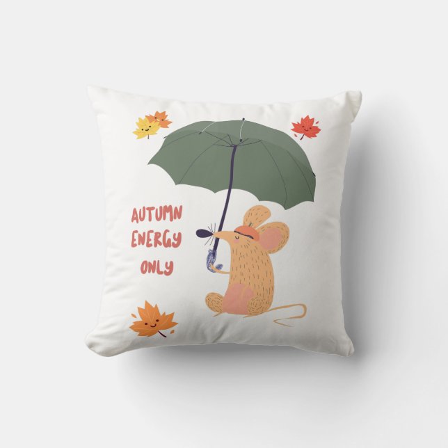 Coussin Automne Énergie uniquement (Recto)