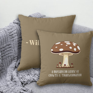 Coussin Automne Esthétique Champignons Inspiré Des Vibes P