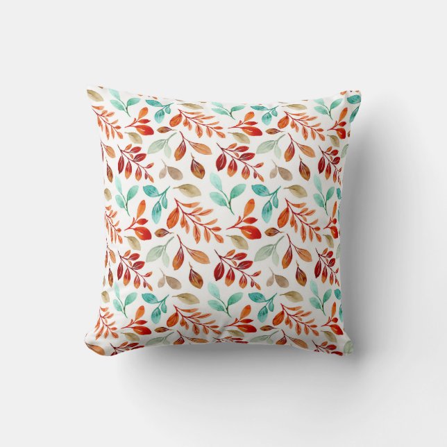 Coussin Automne Feuilles d'automne Jeu d'oreiller (Recto)