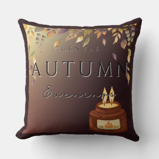 Coussin Automne Soirées douces Coussin-Cosy Fall Home