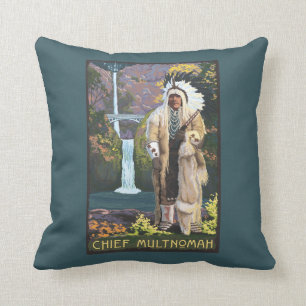 Coussin Automnes de Multnomah, OregonChief Multnomah