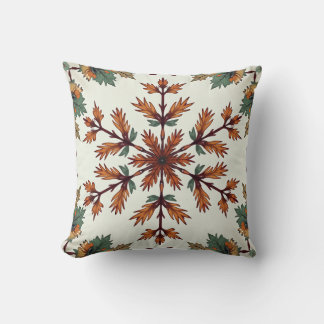 Coussin Autumn Maple Leaves Pillow Cushion