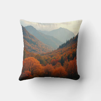 Coussin avec belle vue sur la montagne