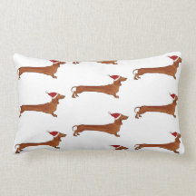 Coussin avec le teckel