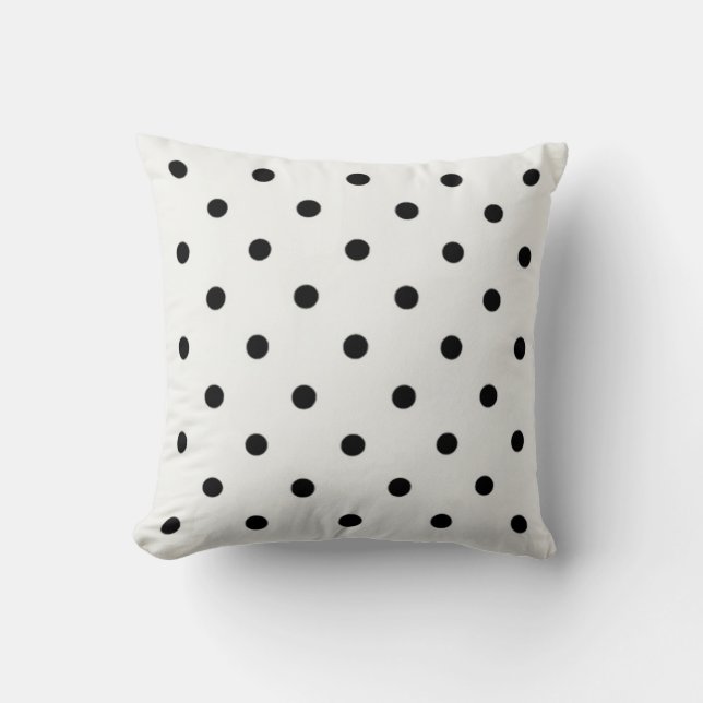 Coussin avec motif rond (Recto)