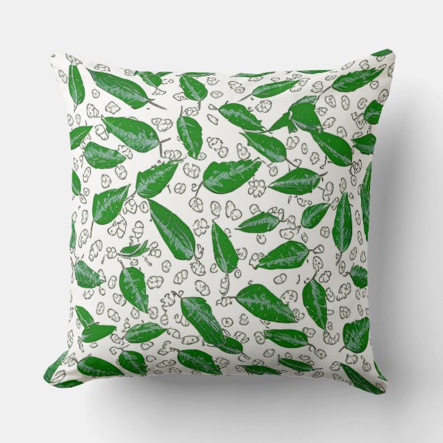 Coussin avec un design sophistiqué et rafraîchissa (Recto)