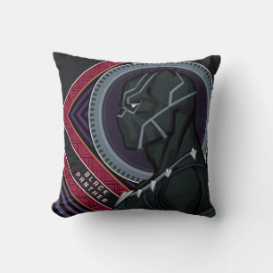 Coussin Avengers   Black Panther Art tribal Wakanda