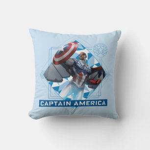 Coussin Avengers Captain America Sam Wilson Art Diamant