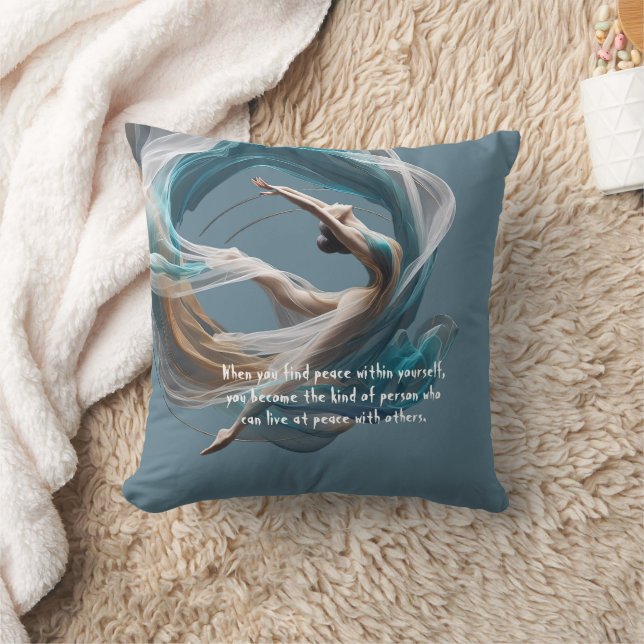 Coussin Avion Air Yoga Instructeur Pilates Fitness (Couverture)