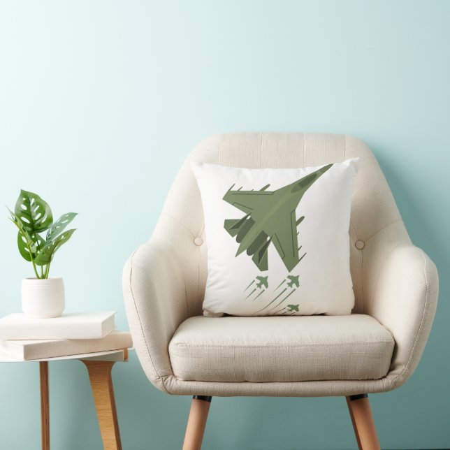 Coussin avion militaire (Chaise)