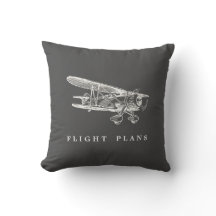 Avion vintage, plans de vol