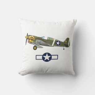 Coussin Avions américains de la deuxième guerre mondiale