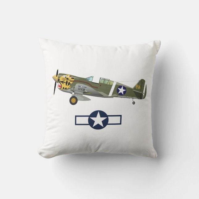 Coussin Avions américains de la deuxième guerre mondiale (Recto)