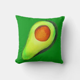 Coussin Avocat vert addict art mignon