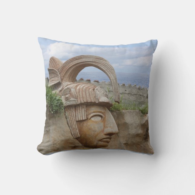 Coussin Aztec Design Coussin- Culture mexicaine (Recto)